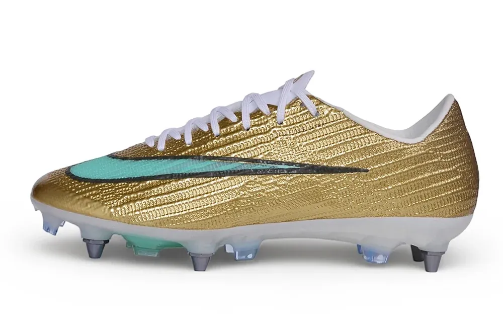 Nike Mercurial Superfly 11 in Gold / Teal