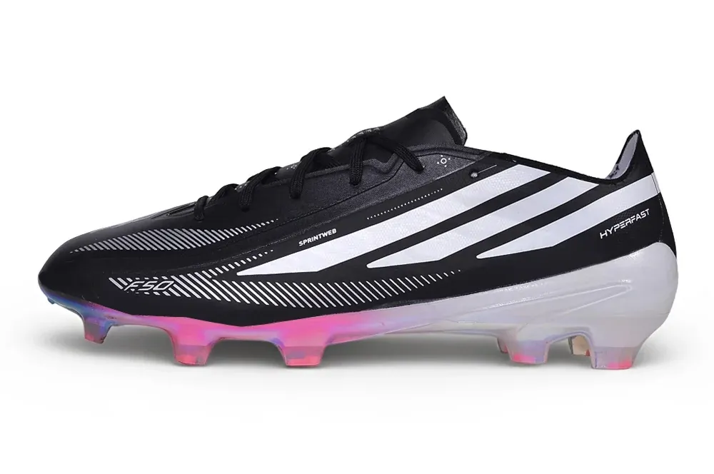 Adidas F50 Hyperfast Laced in Black / White