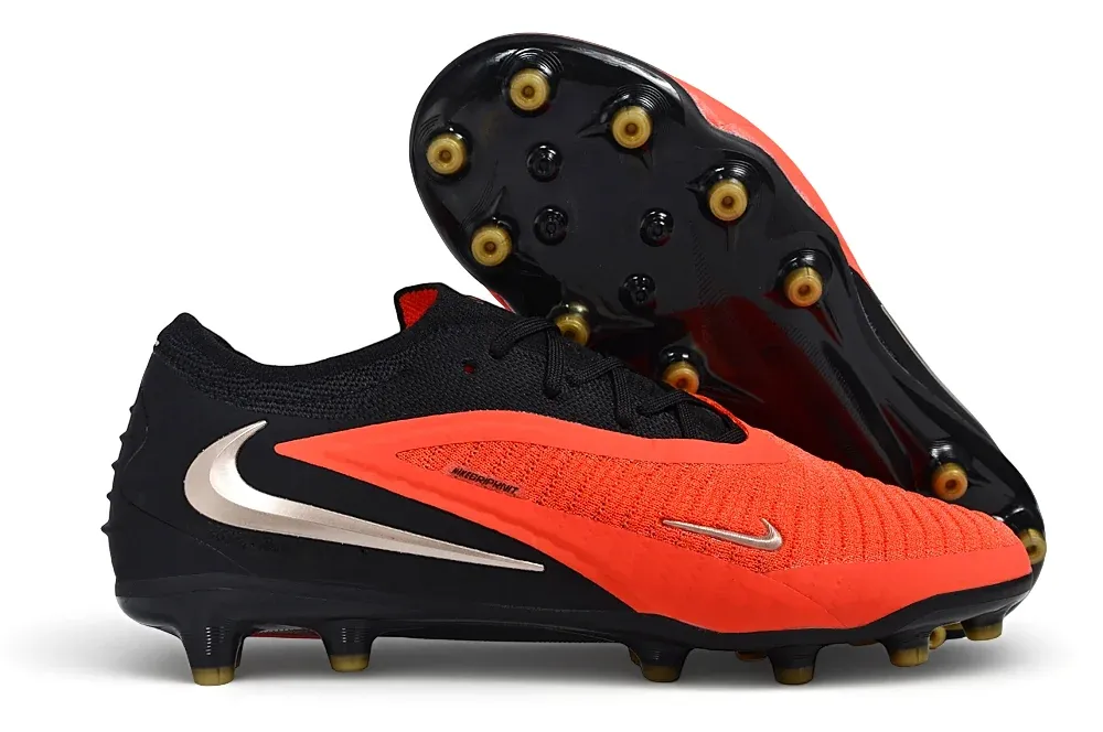 Nike Phantom 6 Low AG Red / Black / Gold, photo 6
